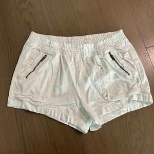 Aerie Stretch White Denim Short
